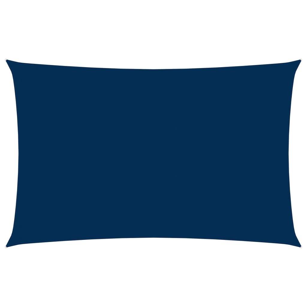 Sonnensegel Oxford-Gewebe Rechteckig 4x7 m Blau-0