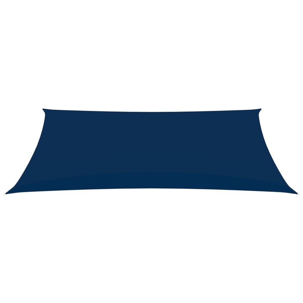 Sonnensegel Oxford-Gewebe Rechteckig 4x7 m Blau-4