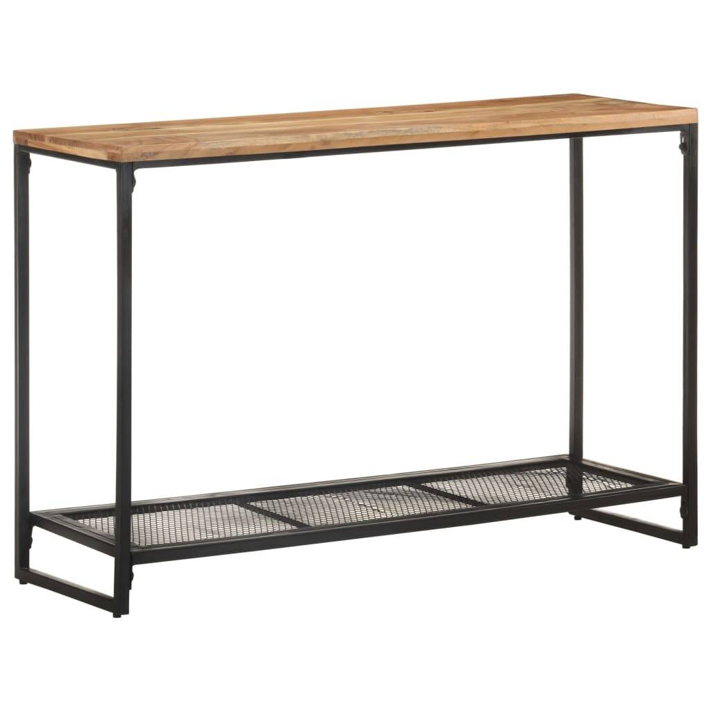Konsolentisch 110x35x75 cm Akazie Massivholz-6