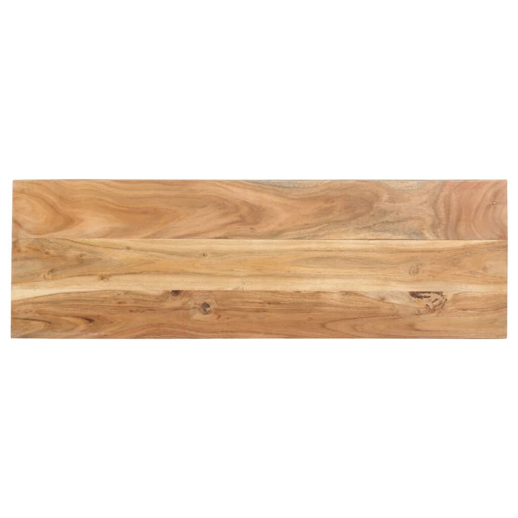 Konsolentisch 110x35x75 cm Akazie Massivholz-2