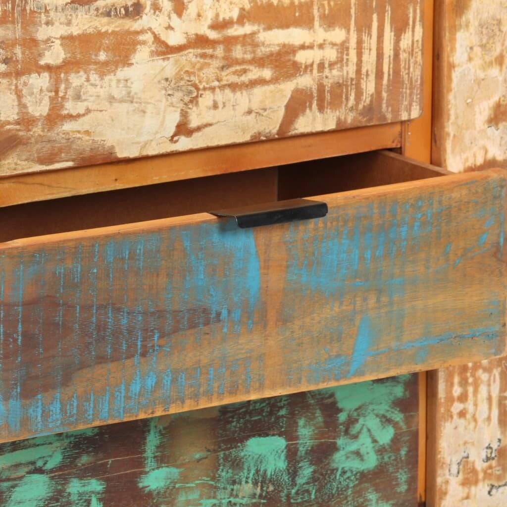 Sideboard 175x40x75 cm Recyceltes Massivholz-2