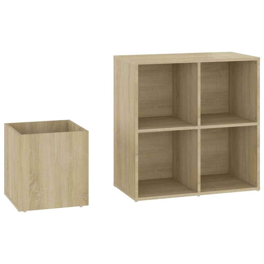 Flur-Schuhschrank Sonoma Eiche 105x35,5x70 cm Holzwerkstoff-6