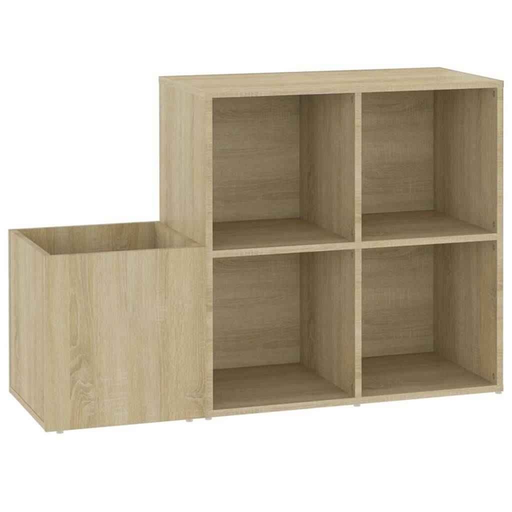 Flur-Schuhschrank Sonoma Eiche 105x35,5x70 cm Holzwerkstoff-1