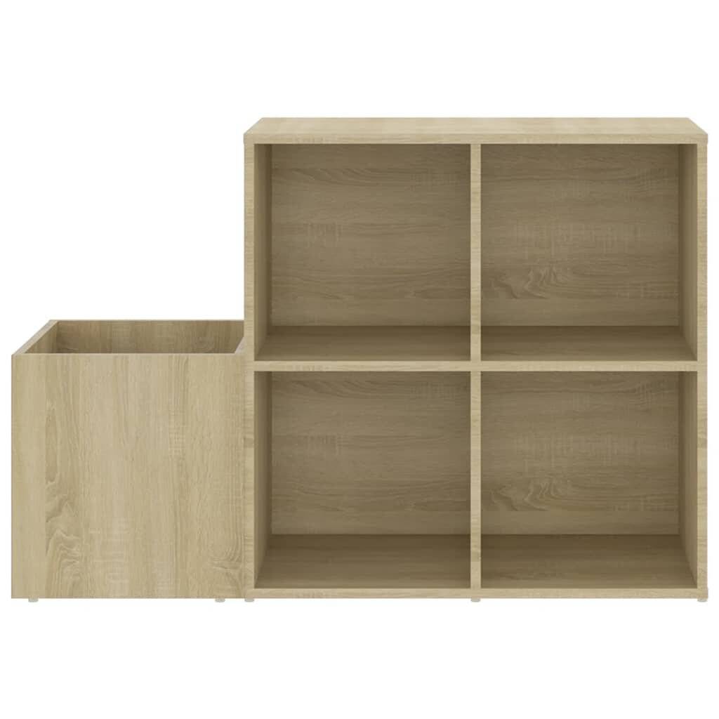 Flur-Schuhschrank Sonoma Eiche 105x35,5x70 cm Holzwerkstoff-4