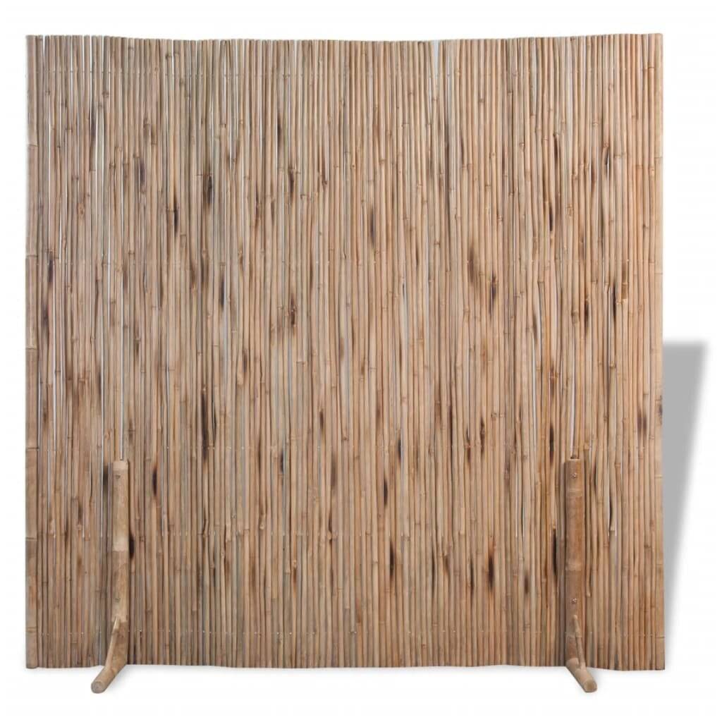 Raumteiler/Zaunfeld Bambus 180 x 180 cm-0