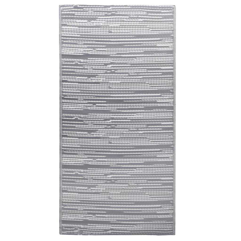 Outdoor-Teppich Grau 120x180 cm PP-2