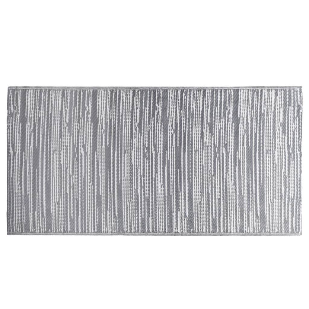 Outdoor-Teppich Grau 120x180 cm PP-3