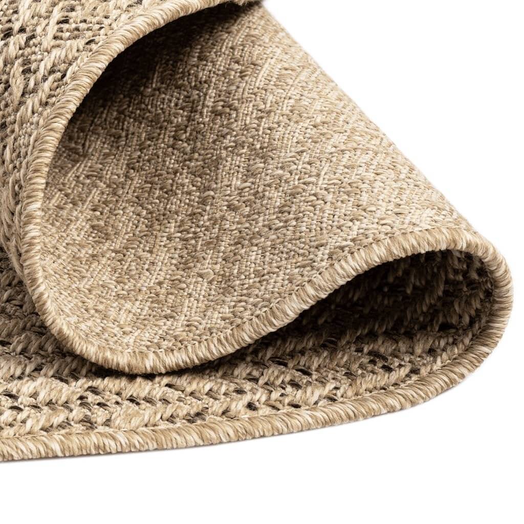 Teppich 90 cm Jute-Optik Innen und Außen-4