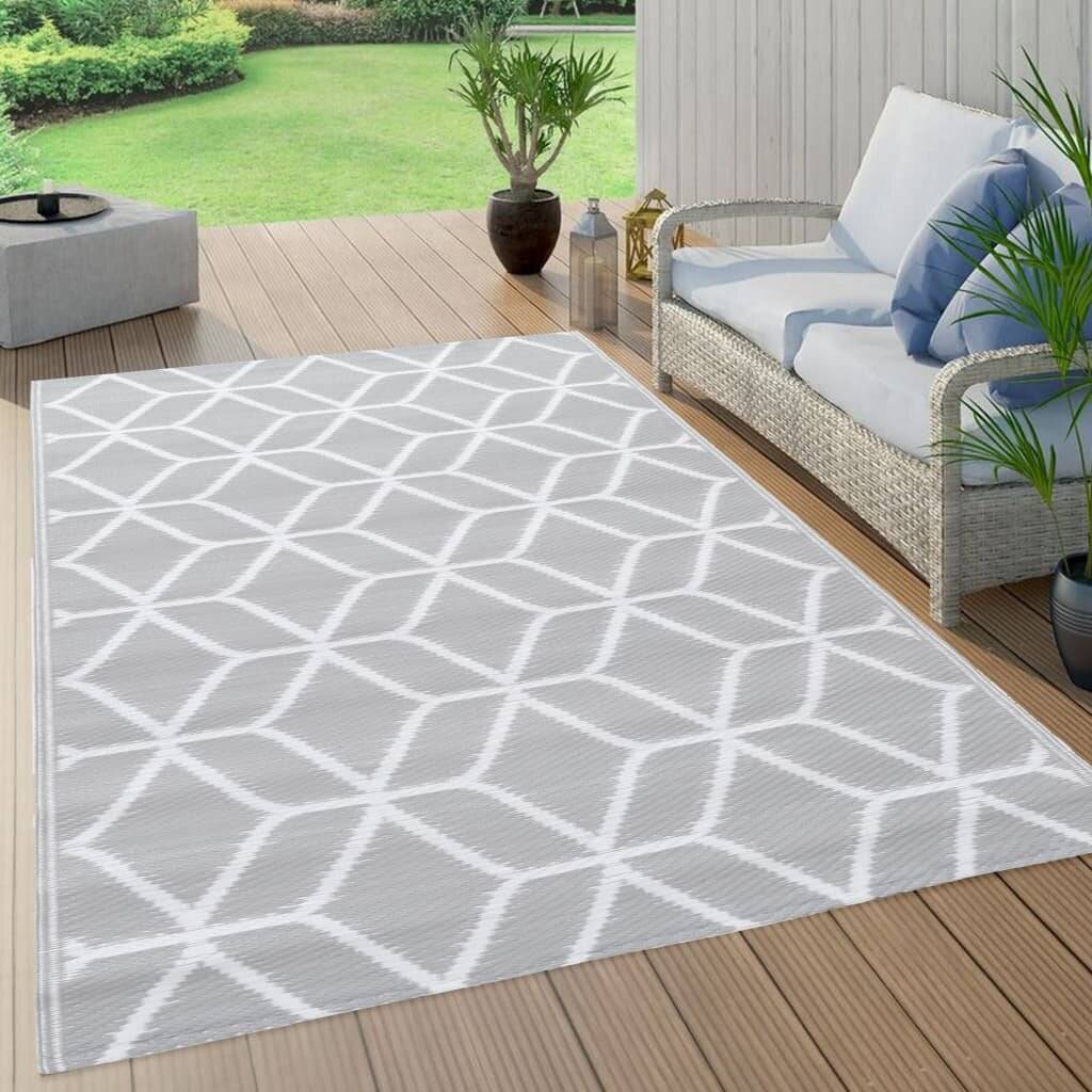 Outdoor-Teppich Grau 80x150 cm PP-0