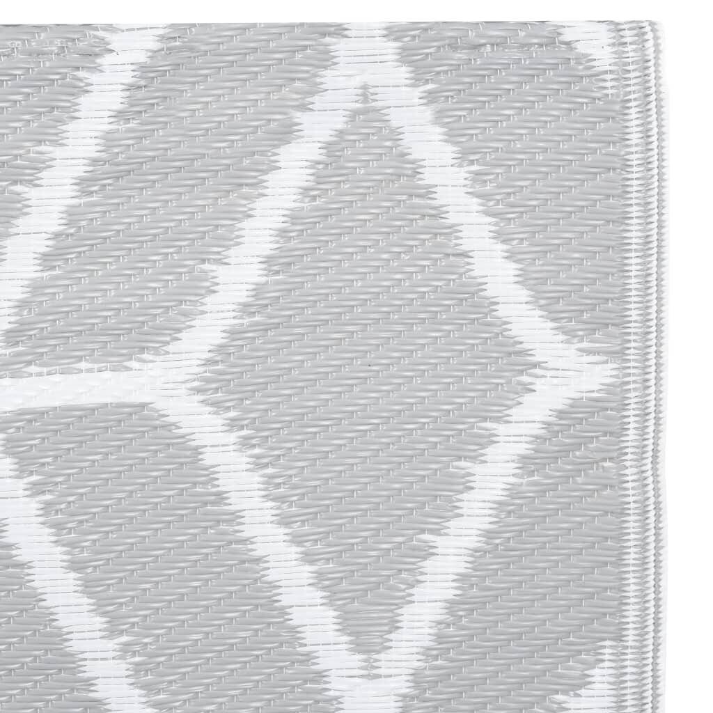 Outdoor-Teppich Grau 80x150 cm PP-3