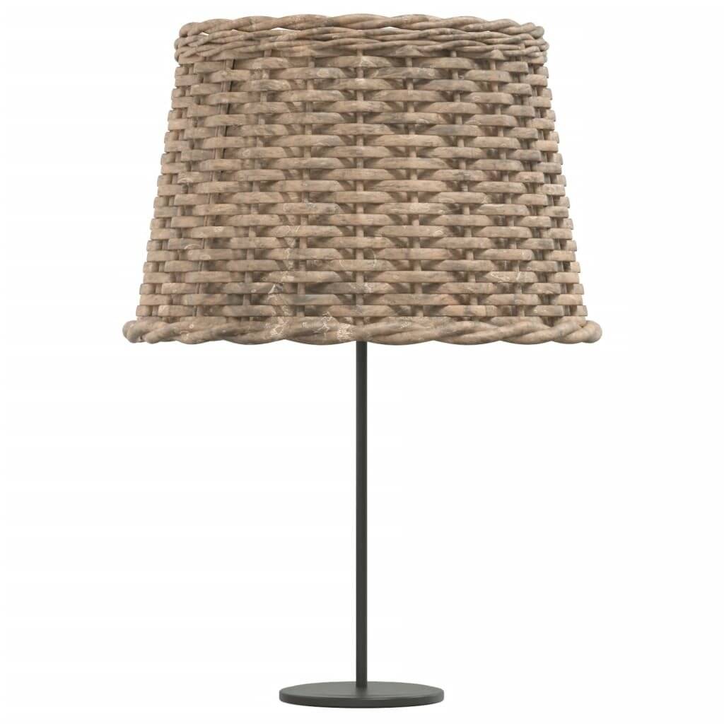 Lampenschirm Braun Ø40x26 cm Korbweide-3