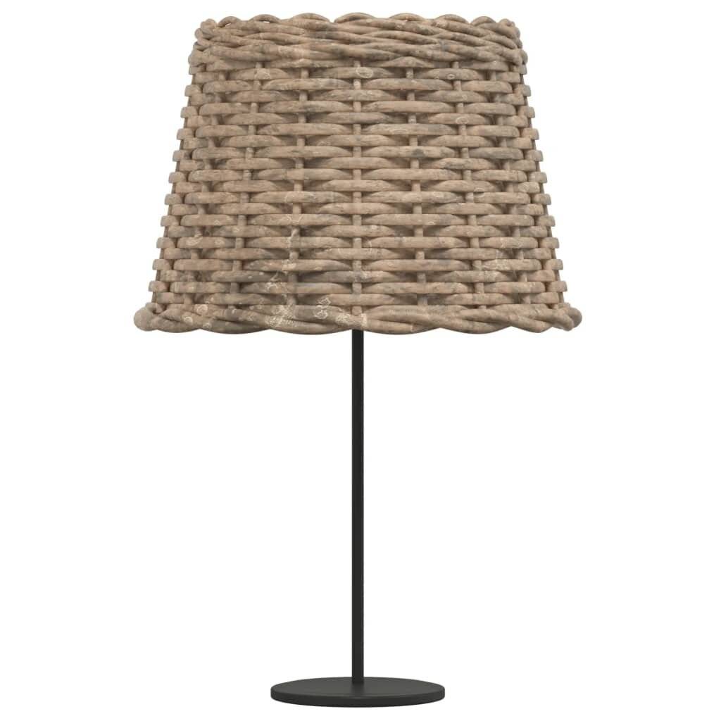 Lampenschirm Braun Ø30x20 cm Korbweide-3