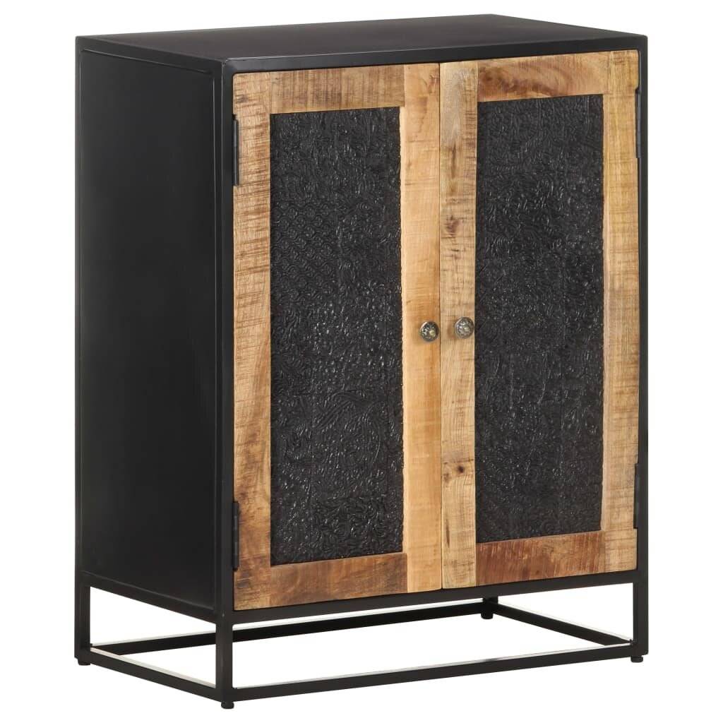 Sideboard 60x35x75 cm Raues Mangoholz-6