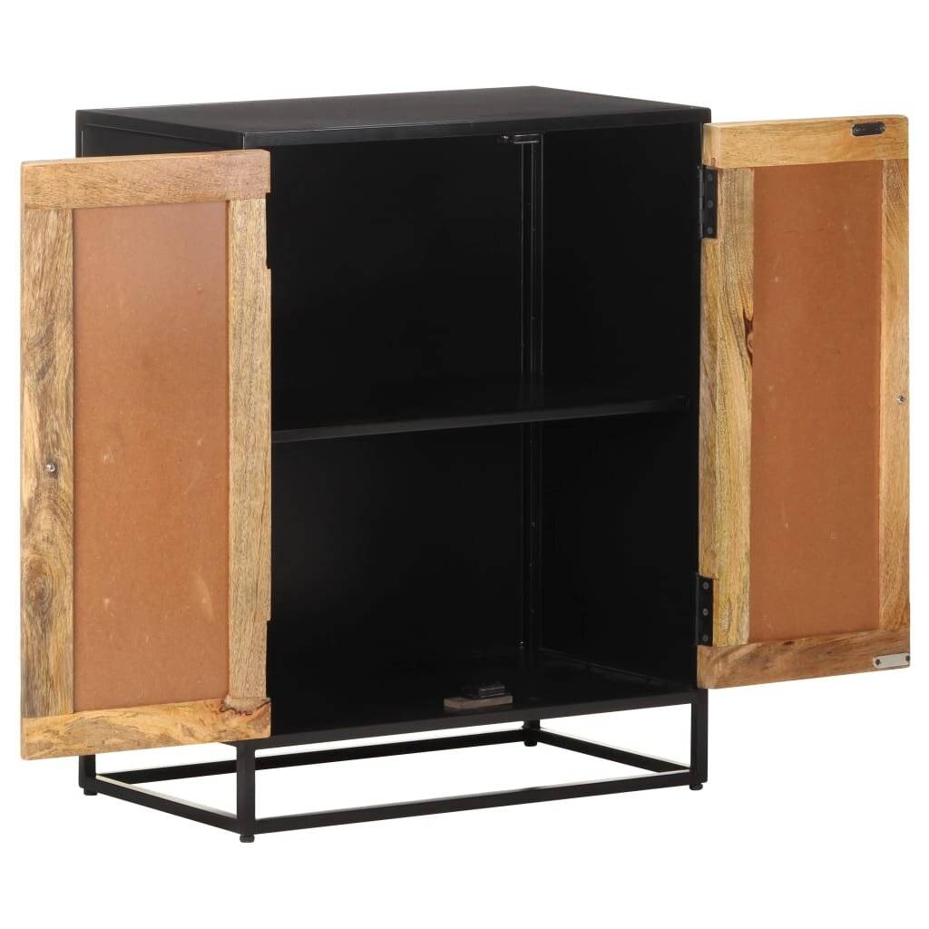 Sideboard 60x35x75 cm Raues Mangoholz-3