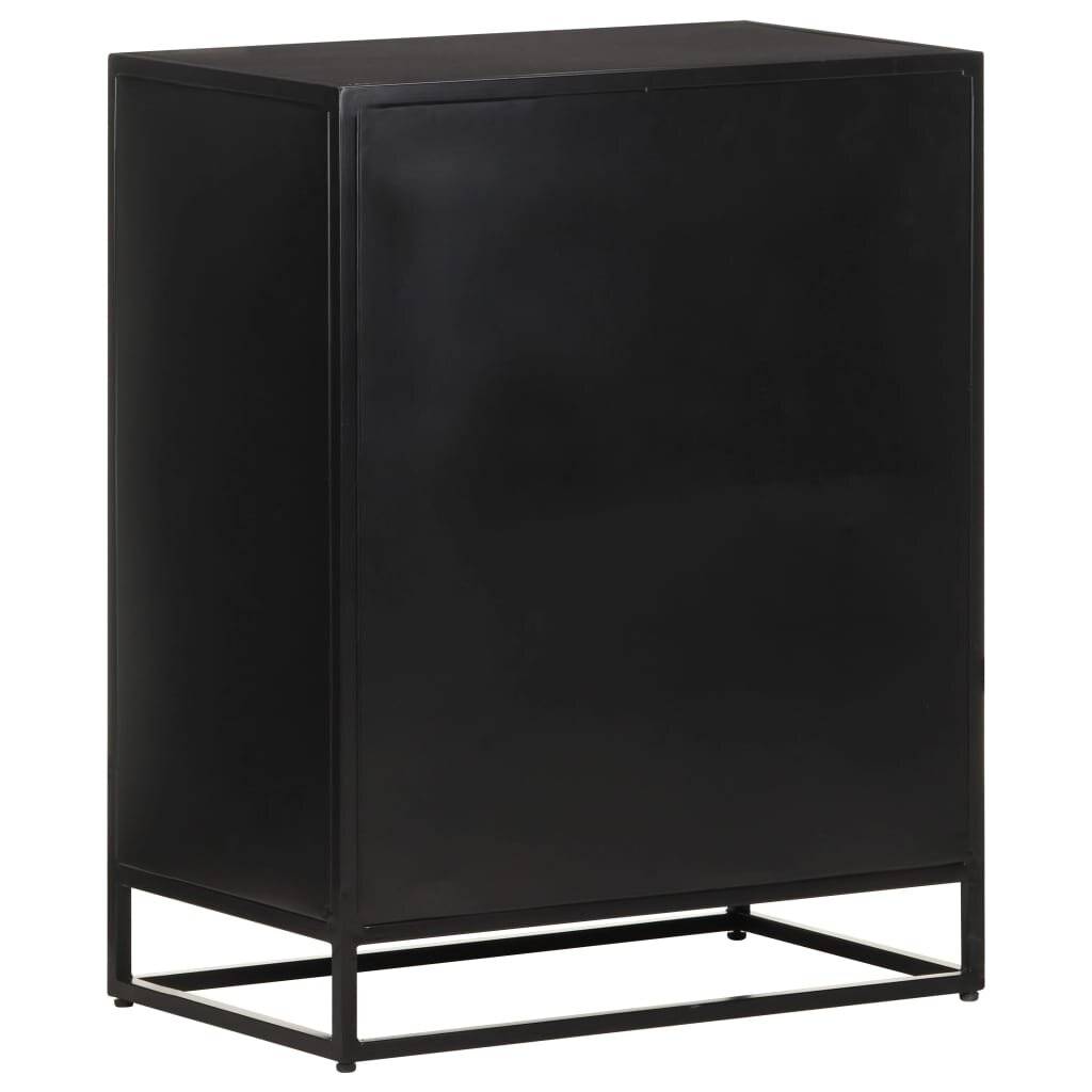 Sideboard 60x35x75 cm Raues Mangoholz-4