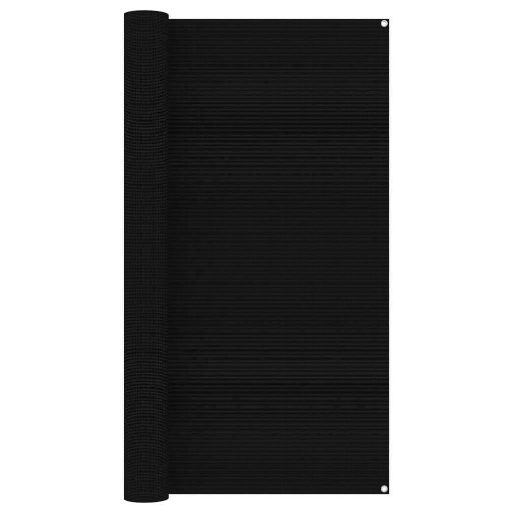 Zeltteppich 200x300 cm Schwarz-0