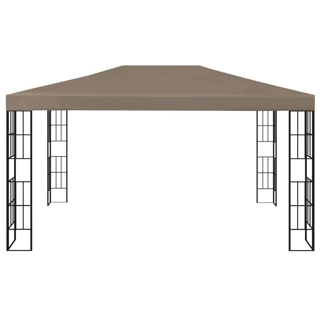 Pavillon 4x3 m Taupe-2