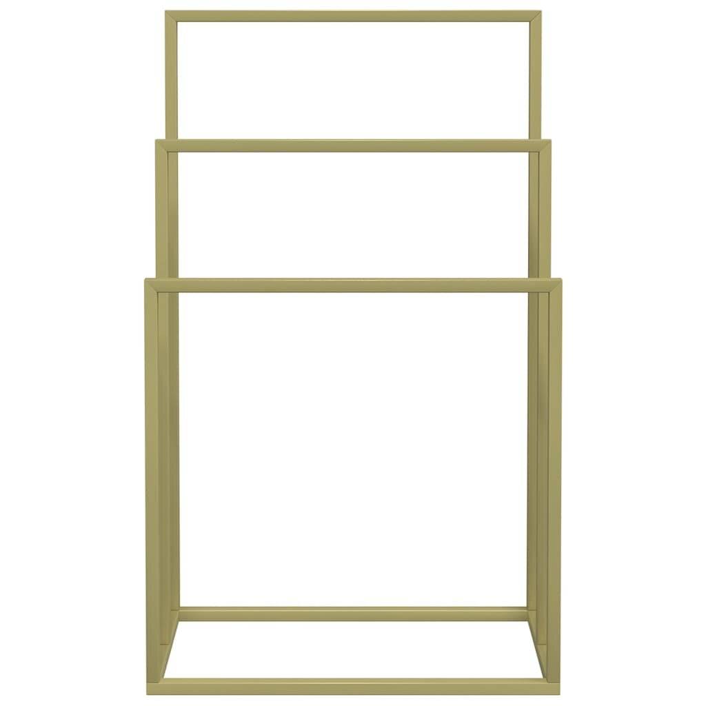 Handtuchständer Golden 48x24x79 cm Eisen-2