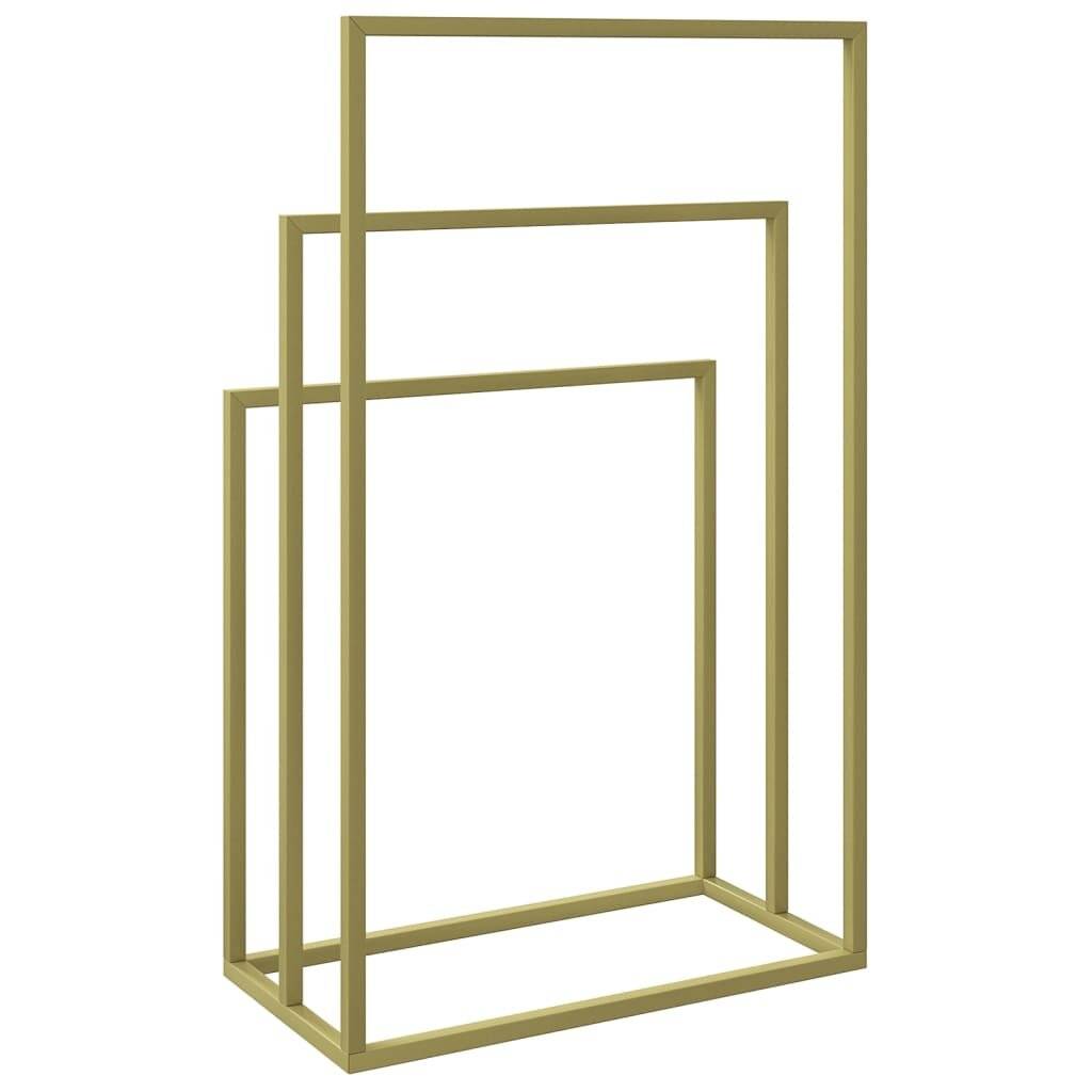 Handtuchständer Golden 48x24x79 cm Eisen-4