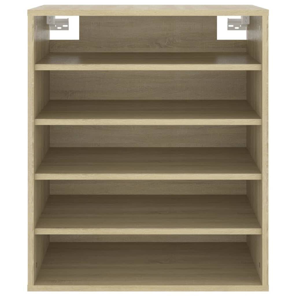 Schuhschrank Sonoma-Eiche 60x35x70 cm Holzwerkstoff-4