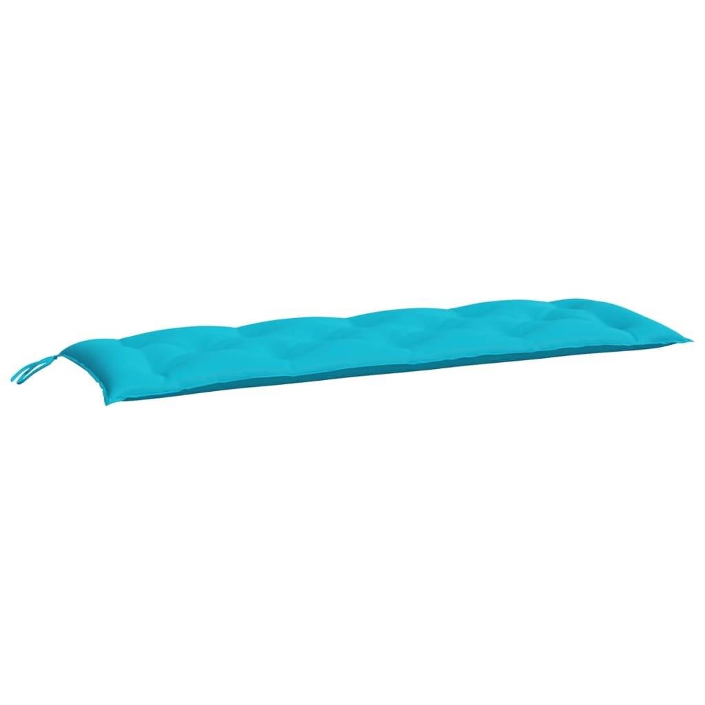 Gartenbank-Auflage Türkis 150x50x7 cm Oxford-Gewebe-1
