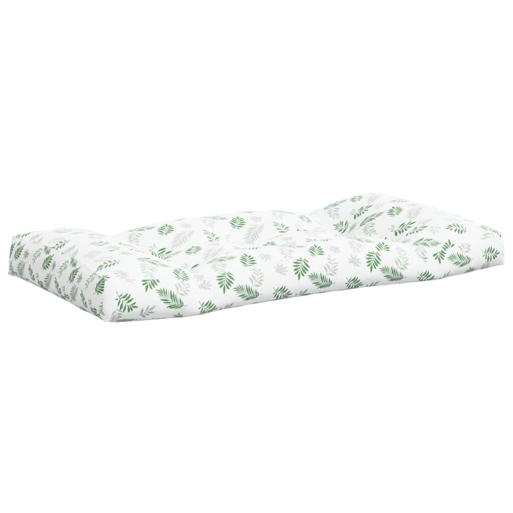Palettenkissen 3 Stk. Blattmuster Oxford-Gewebe-6