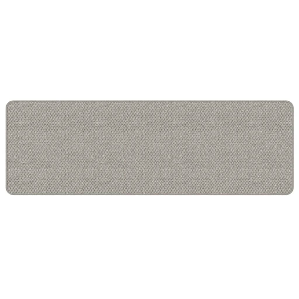 Teppichläufer Sisal-Optik Taupe 50x150 cm-3