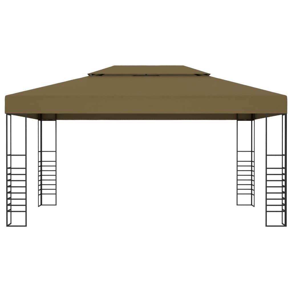 Pavillon 3x4 m Taupe 180 g/m²-2