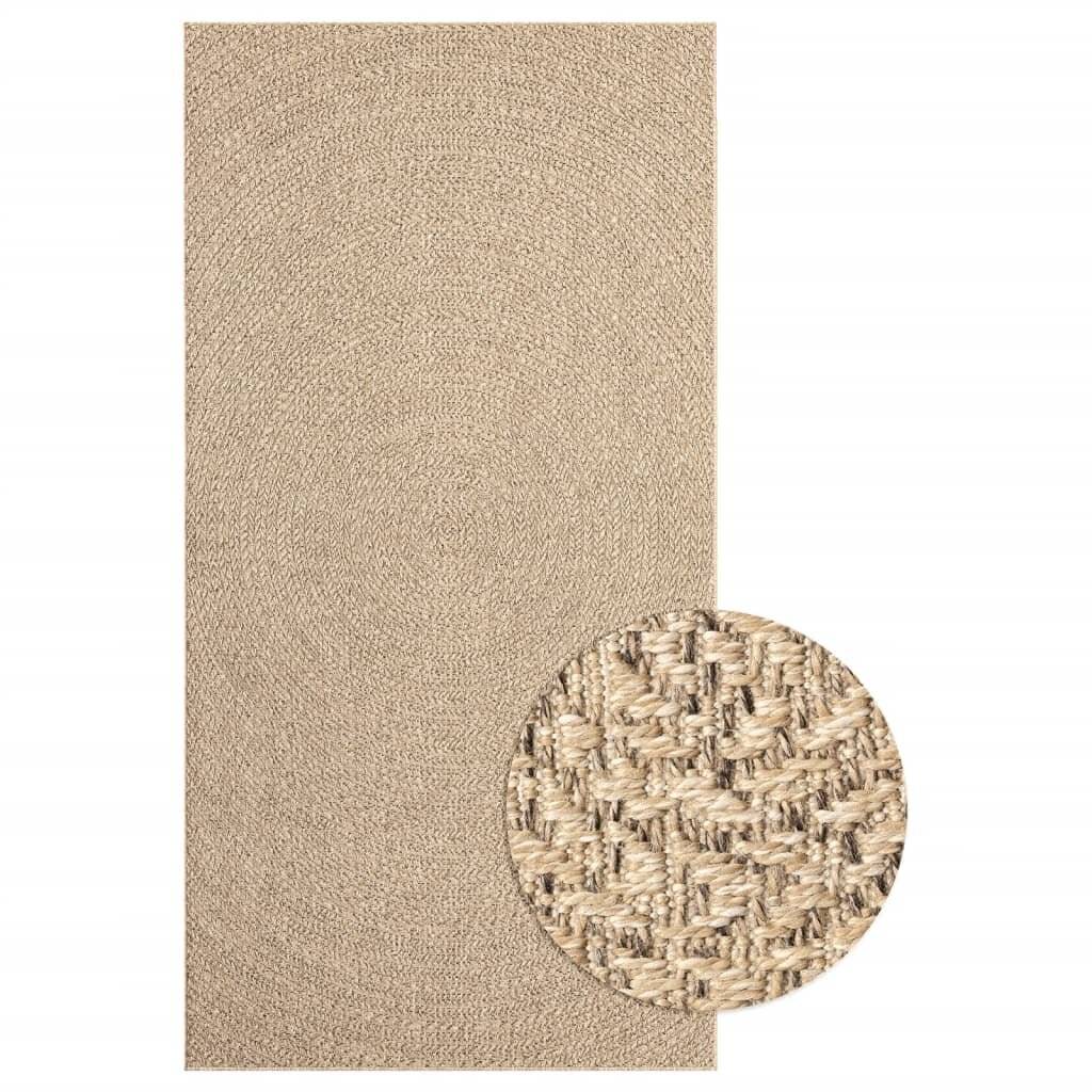 Teppich 80x150 cm Jute-Optik Innen und Außen-2