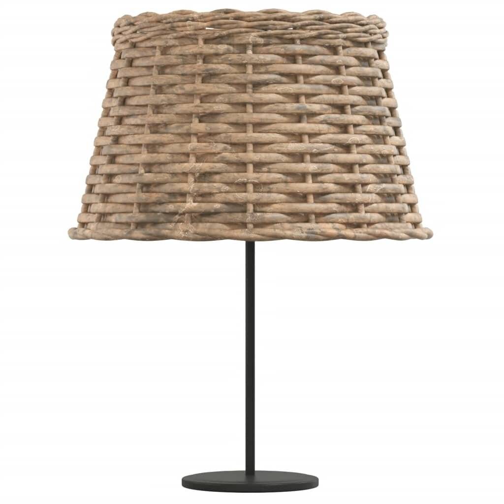 Lampenschirm Braun Ø38x23 cm Korbweide-3