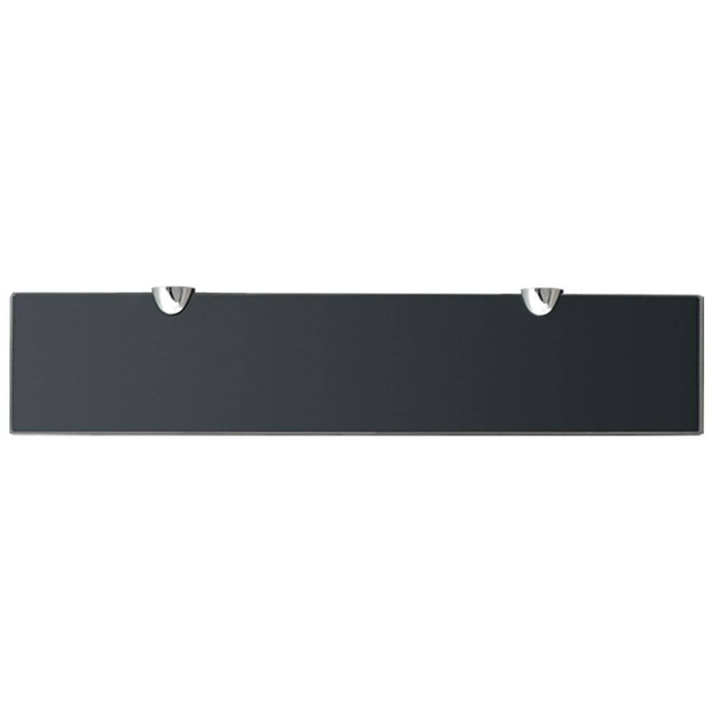 Schwebendes Regal Glas 50x10 cm 8 mm-3