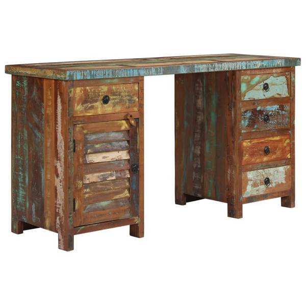 Schreibtisch Altholz Massiv 140 x 50 x 77 cm