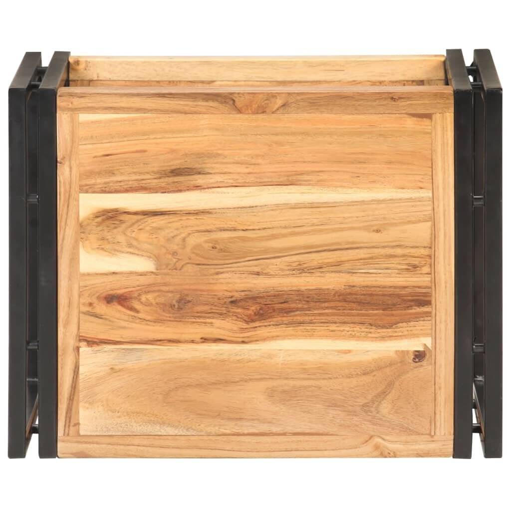 Beistelltisch 40x30x40 cm Akazie Massivholz-2