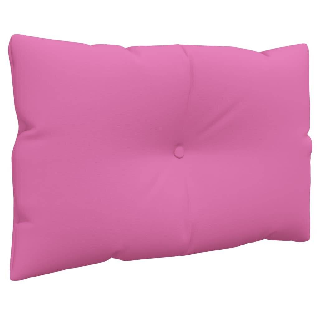 Palettenkissen 2 Stk. Rosa Oxford-Gewebe-4