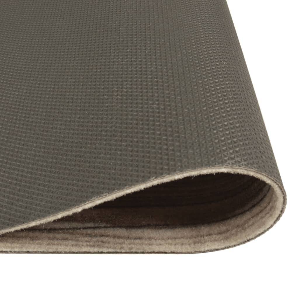 Küchenteppich Waschbar Cooking Grau 45x150 cm Samt-3