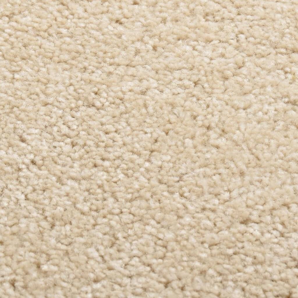 Teppich Kurzflor 160x230 cm Beige-1
