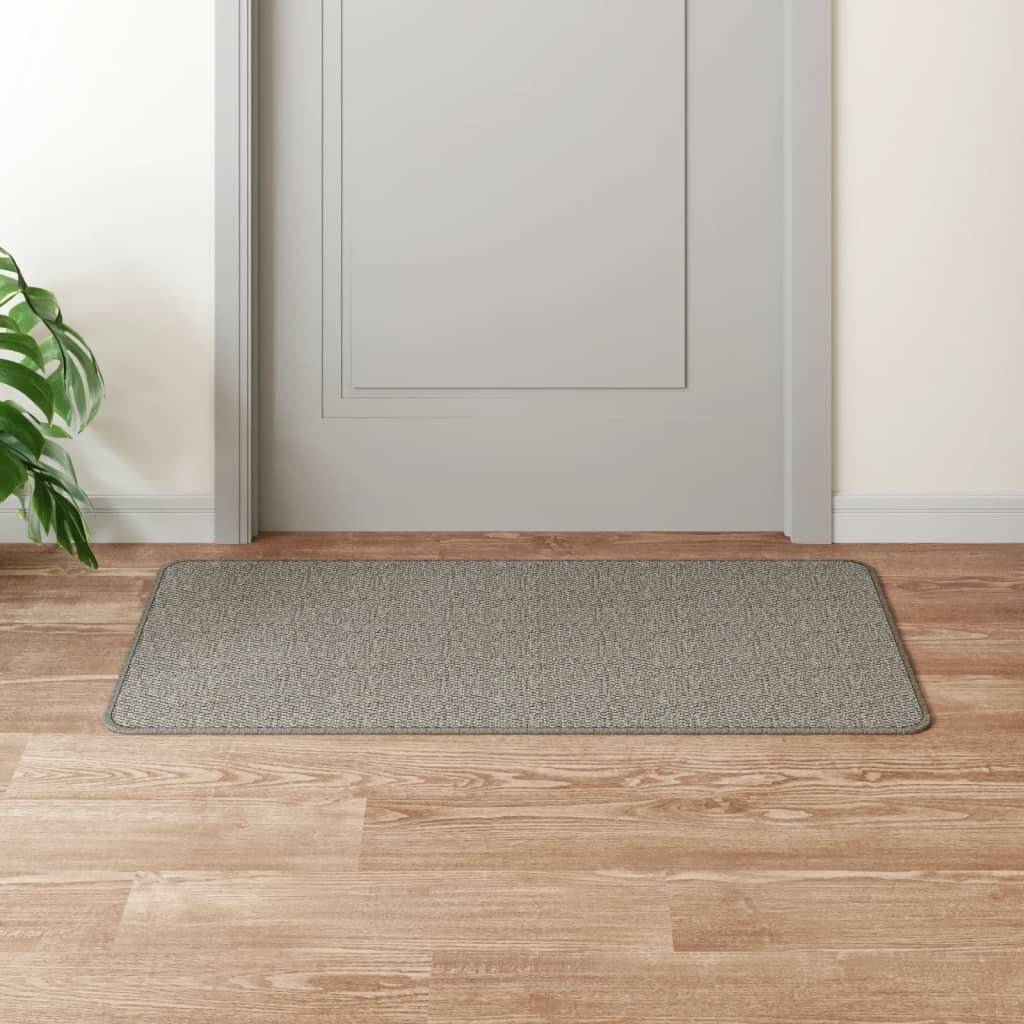 Teppichläufer Sisal-Optik Silbern 50x100 cm-0