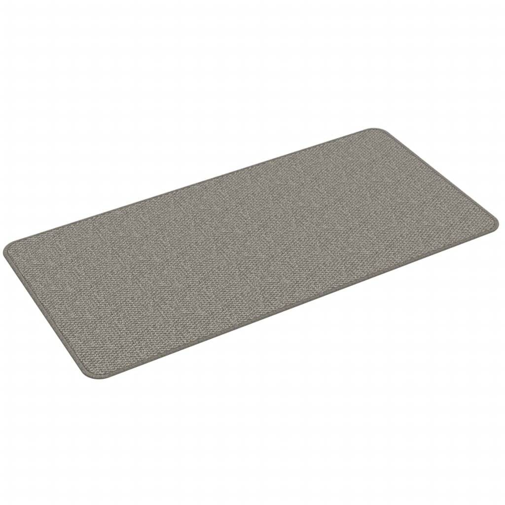 Teppichläufer Sisal-Optik Silbern 50x100 cm-1