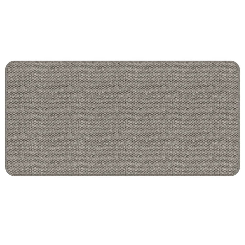 Teppichläufer Sisal-Optik Silbern 50x100 cm-2