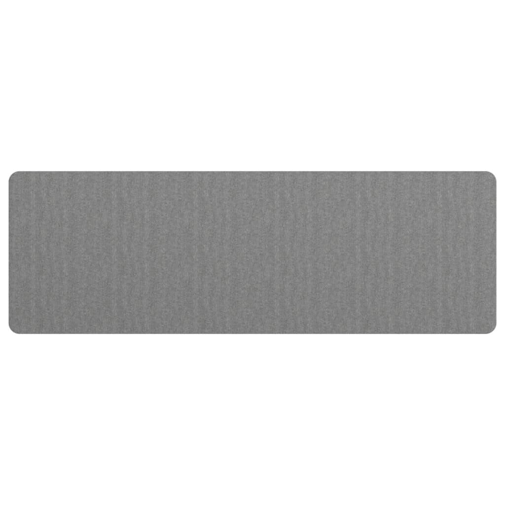 Teppichläufer Grau 60x180 cm-4