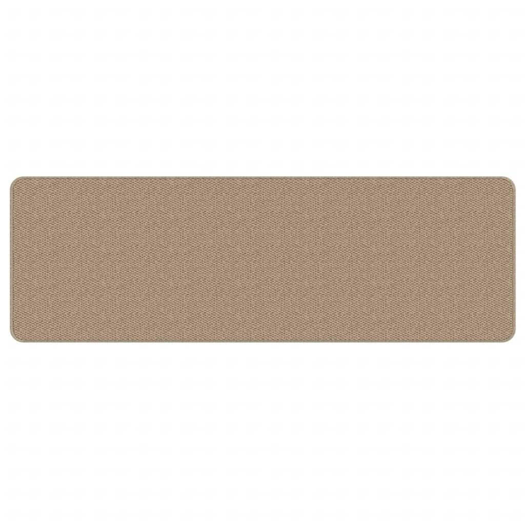Teppichläufer Sisal-Optik Sandfarben 50x150 cm-3