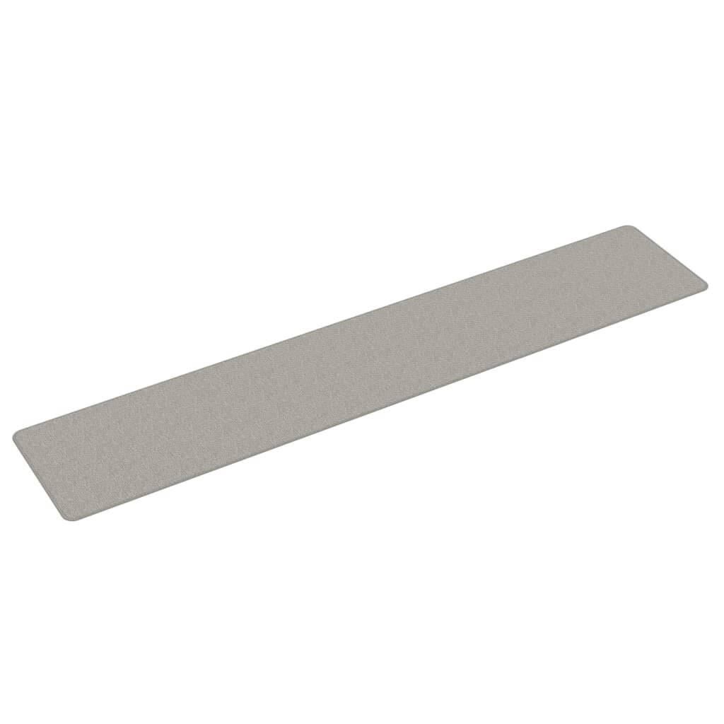 Teppichläufer Sisal-Optik Taupe 50x250 cm-3