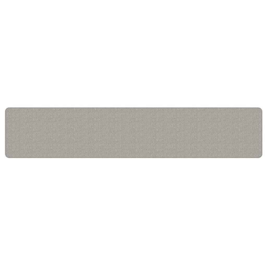 Teppichläufer Sisal-Optik Taupe 50x250 cm-4