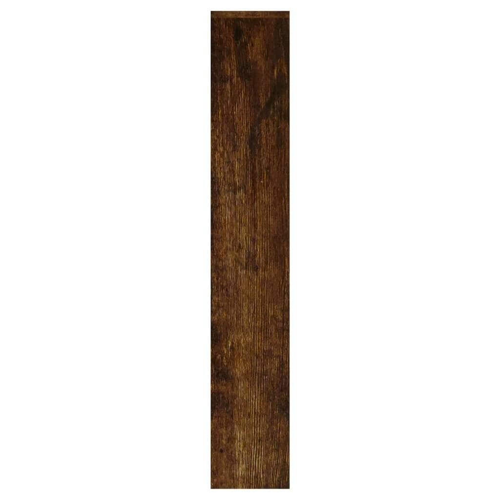 Schuhschrank mit Spiegel 3 Fächer Räuchereiche 63x17x102,5 cm-4