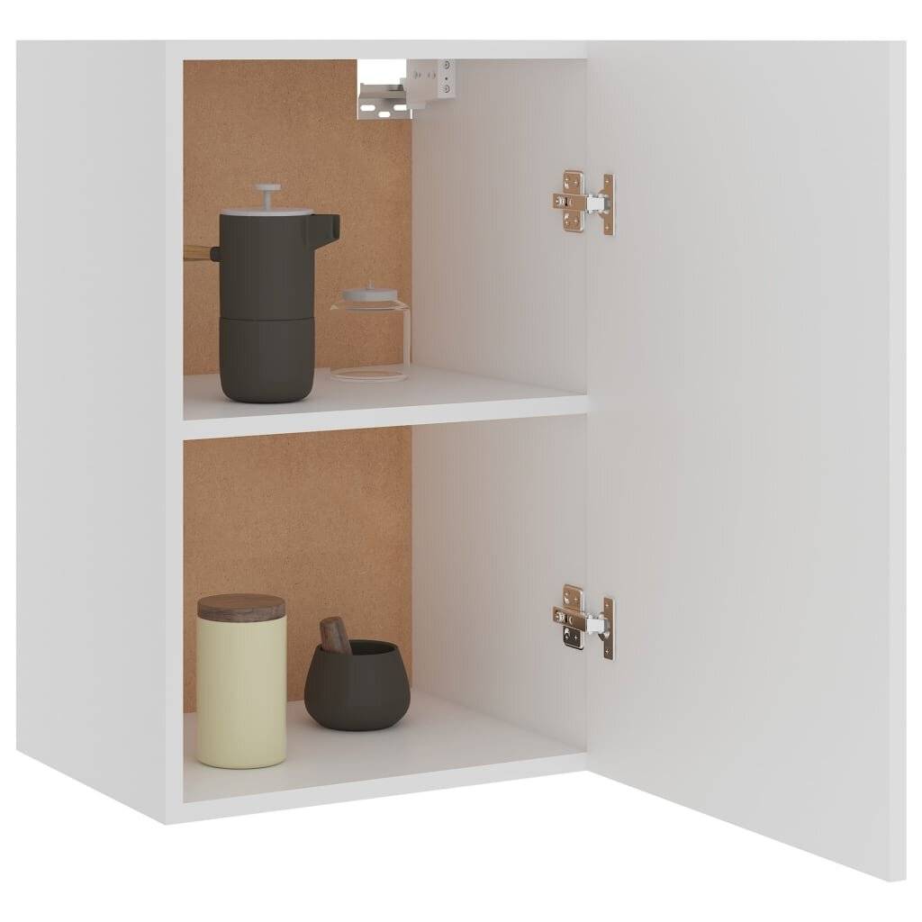 Hängeschrank Weiß 39,5x31x60 cm Spanplatte-3