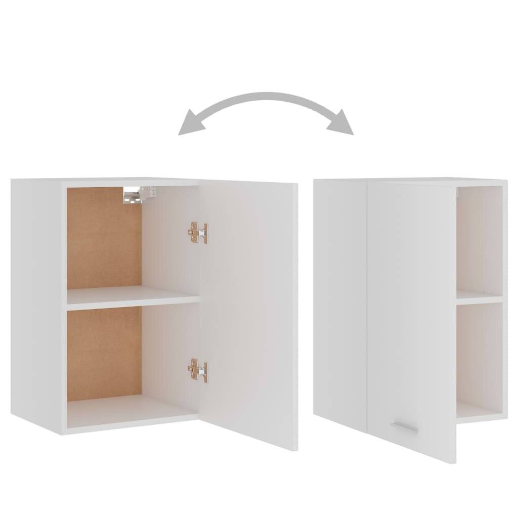Hängeschrank Weiß 39,5x31x60 cm Spanplatte-4