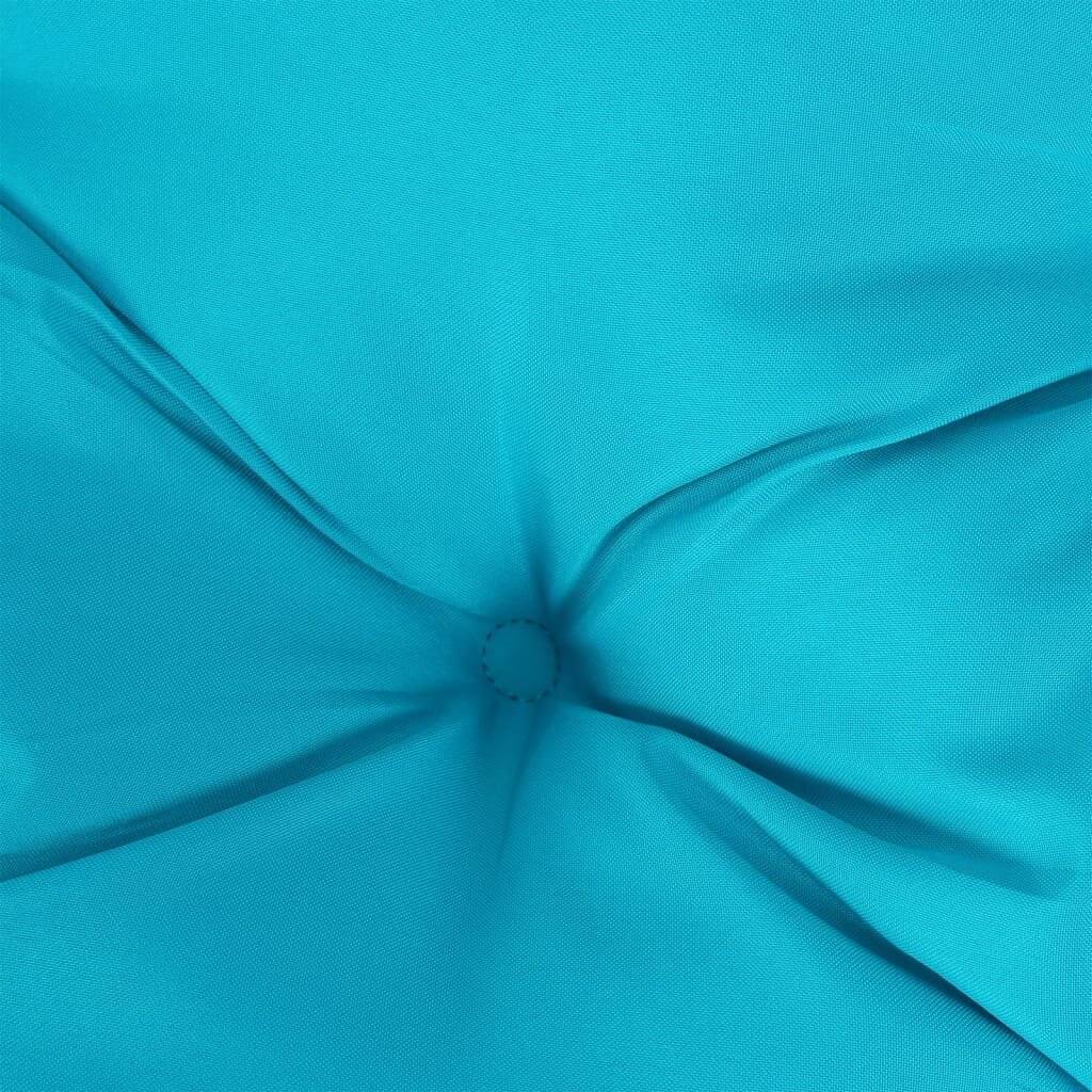 Symbolbild für Palettenkissen Türkis 70x70x12 cm Stoff