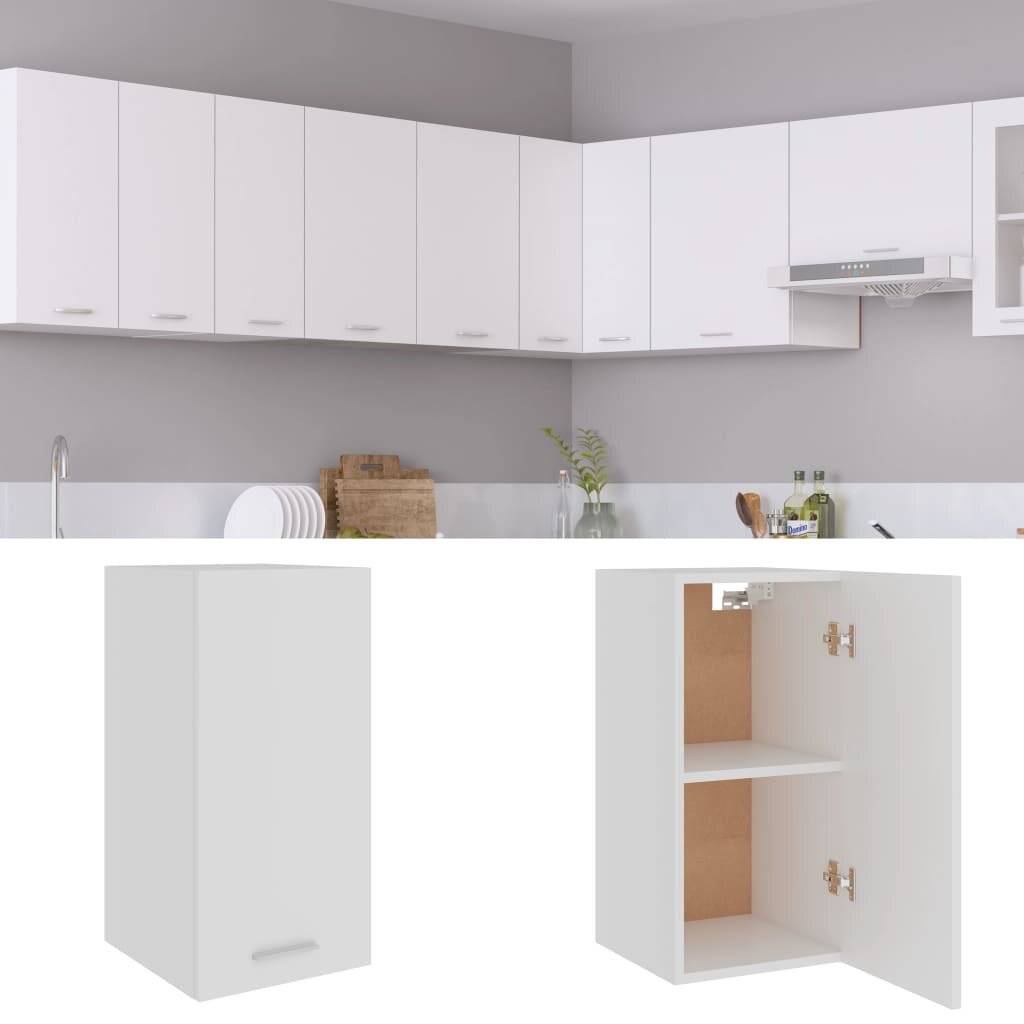 Hängeschrank Weiß 29,5x31x60 cm Spanplatte-2