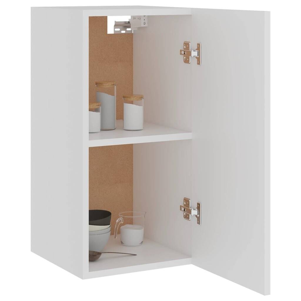 Hängeschrank Weiß 29,5x31x60 cm Spanplatte-3