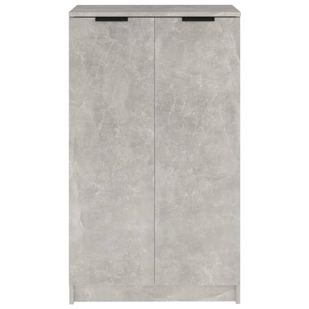 Schuhschrank Betongrau 59x35x100 cm Holzwerkstoff-4